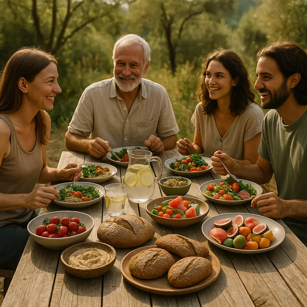 Alimentación consciente en los retiros: nutrición para el cuerpo, el alma y la experiencia